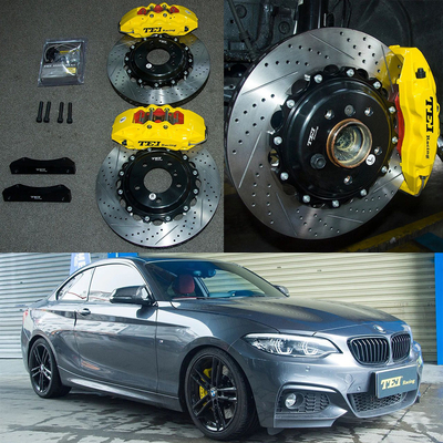 주문 2시리즈 F22 BMW 18인치 자동차 리밍 앞 6 피스톤 칼리퍼 브레이크 키트 온라인 제조