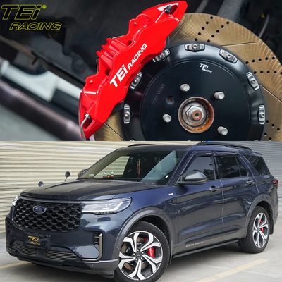 품질  Front 6 Piston And Rear 4 Piston Caliper BBK Auto Brake System For FORD EXPLORER 21 Inch Rim 공장