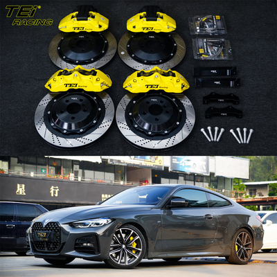 주문 앞 6 피스톤 및 후방 4 피스톤 칩 BBK 자동 브레이크 시스템 BMW 4 시리즈 G22 19 인치 릴 온라인 제조