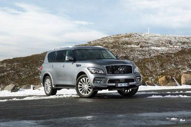 주문 인피니티 QX80용 BBK 빅 브레이크 키트 6 피스턴 칼리퍼 405*34mm 로터 온라인 제조