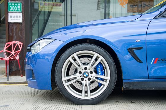 주문 BBK 큰 브레이크 키트 BMW 3 시리즈 전면 P60S 위조 6 피스톤 칼리퍼 355 * 32mm 로터 전면 18인치 바퀴 온라인 제조