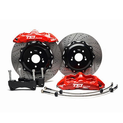 주문 캐딜락 XT4 XT5 XT6 XTS용 BBK 큰 브레이크 키트 6 피스톤 칼리퍼 405*34mm 로터 앞바퀴 온라인 제조