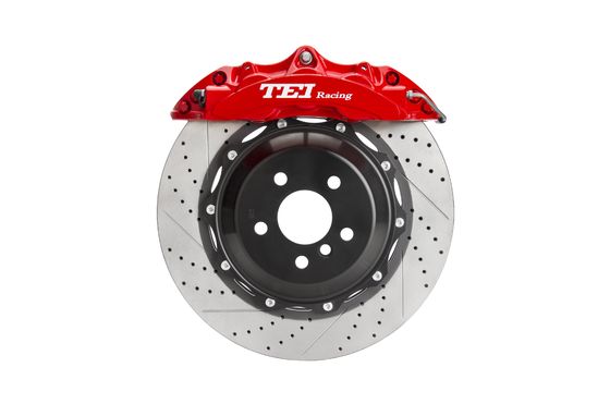 주문 앞 브레이크 키트 6 피스톤 칼리퍼 4 조각 로터 378x32mm 큰 브레이크 키트 온라인 제조