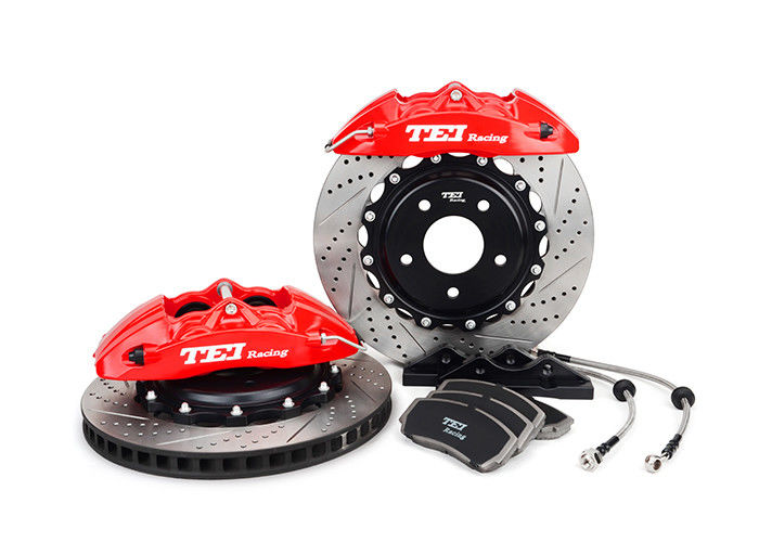 Anti Abrasion TEI Racing 4 Piston BBK Kit For Performance Cars Front Wheel