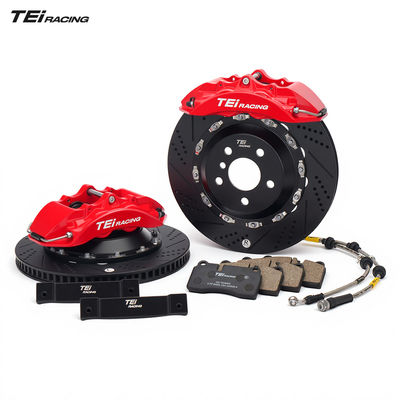 TEI P40NS+ 4 포트 브레이크 캘리퍼 키트 BBK R18/R19 빅 브레이크 키트 Audi A4 B6 B7 B8 B8L B9 B9.5 B10 2000-2025