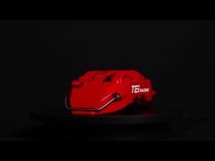 TEI Brake Caliper SR6 performance car parts 6 Piston BBK R17 R18 Car Wheel Upgrade Brake Kit for For